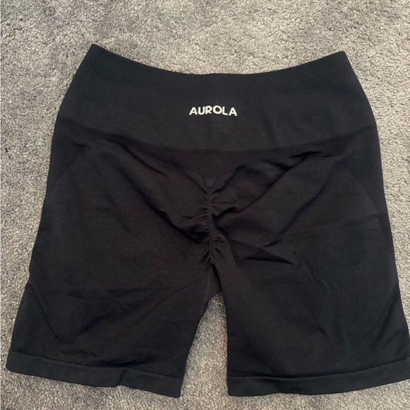 Women's navy blue Aurola gym shorts great - Picture 1 of 2